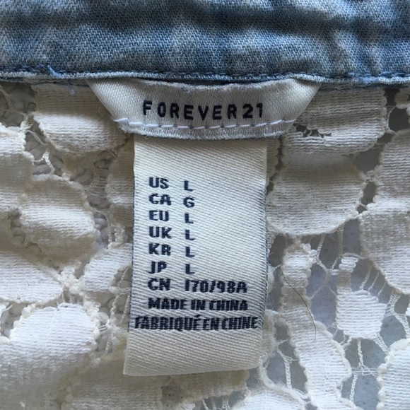 Denim Button Up - Picture 4 of 4