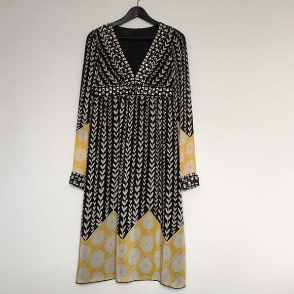Anna Sui Fall 2005 RTW long sleeve dress