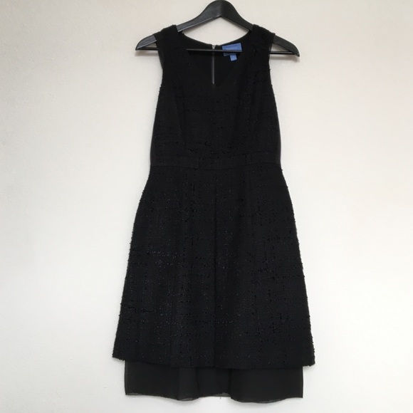 Simply Vera Wang black lined dress with pockets