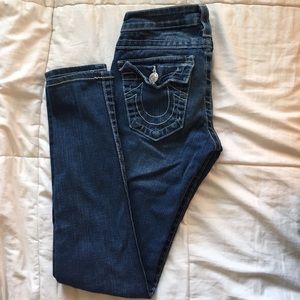 True religion skinny jeans size 24