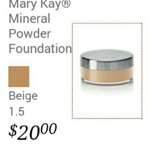 **FINAL PRICE DROP** MK Mineral Powder Foundation