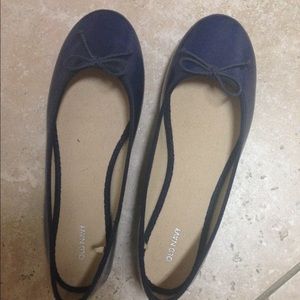 Old navy size 8 navy blue ballet flats