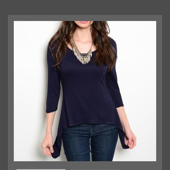 Navy Top