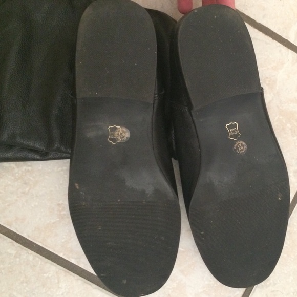 Mid-calf black boot size 7.5 - Picture 4 of 4