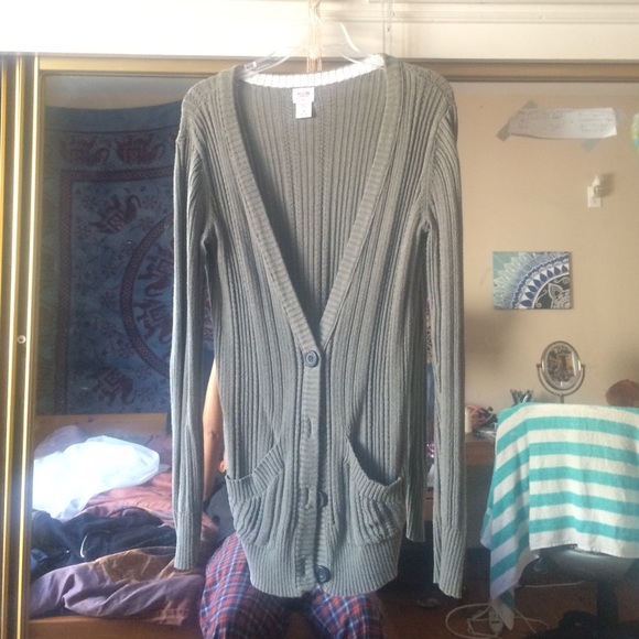Olive cardigan
