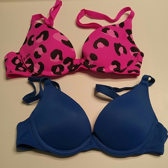VS PINK Push-Up Bras