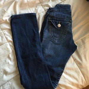 True religion straight leg jeans