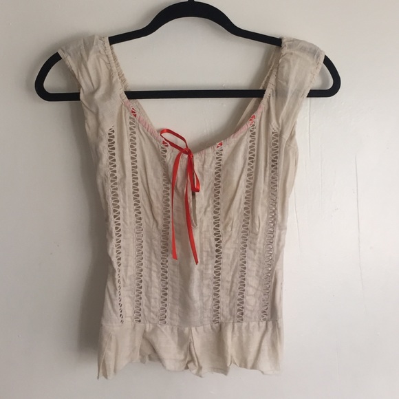 Boho-chic FREE PEOPLE festival  crop top