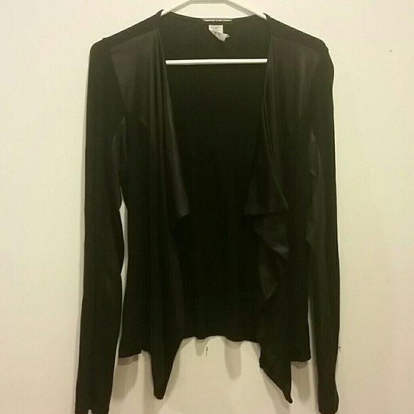 Black cardigan