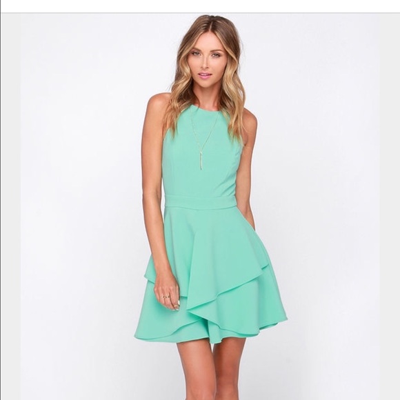 Host pick! 🎉Lulus Teal Cocktail Dress