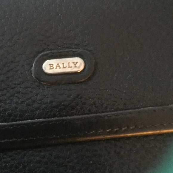 Bally black leather wallet - Picture 2 of 4