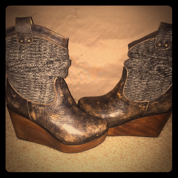 BEDSTU wedge boots