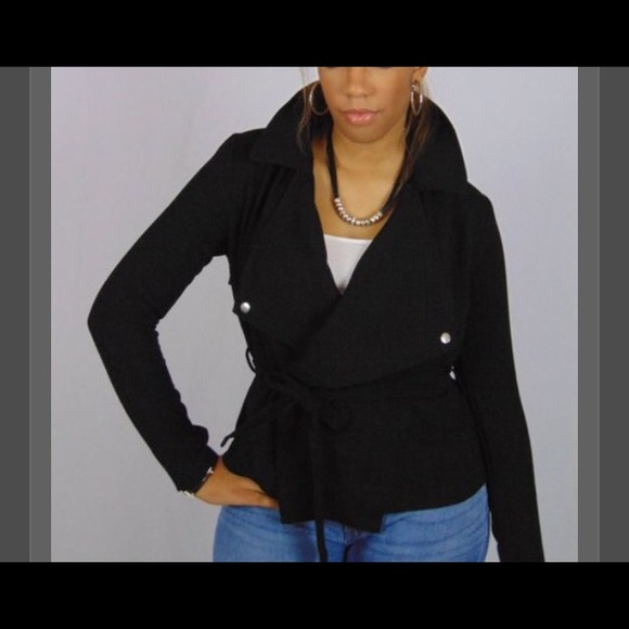 Black Relaxed Blazer