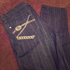 Rock & Republic low rise jeans.