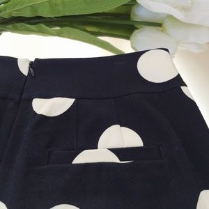 || Blue & White Dot Skirt ||