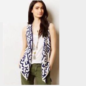 Anthropologie sweater Vest