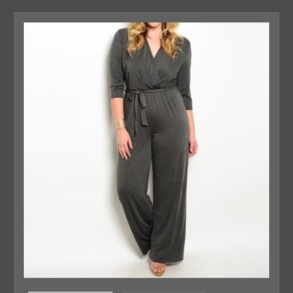 Charcoal Jumpsuit