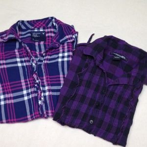 🔴 Flannel shirt bundle