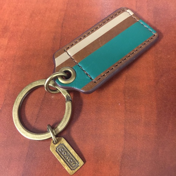 Coach Accessories - Coach leather keychain
