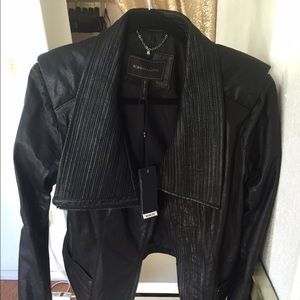 All leather BCBG jacket