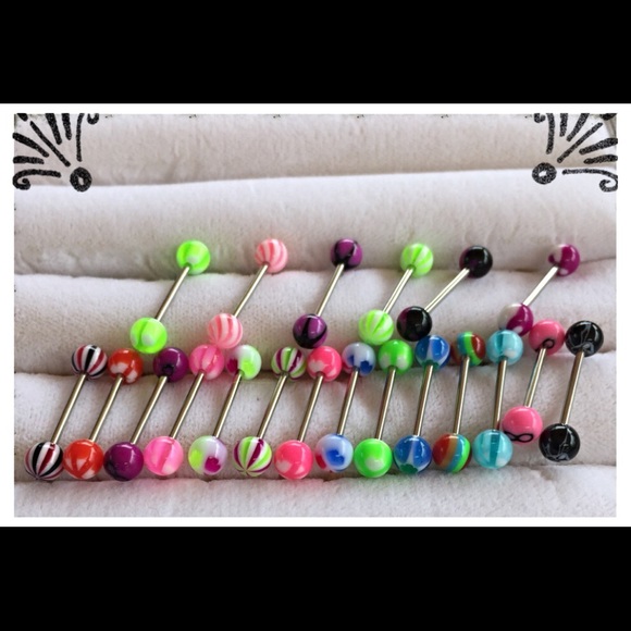 2/$8_Stainless Steel_Belly Button/Tongue Rings..