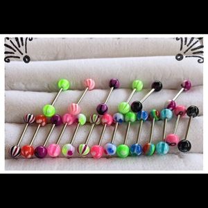 2/$8_Stainless Steel_Belly Button/Tongue Rings..