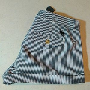 Pinstripe Shorts