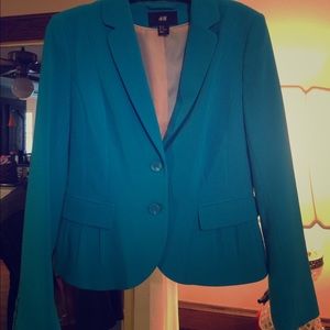 Turquoise blazer
