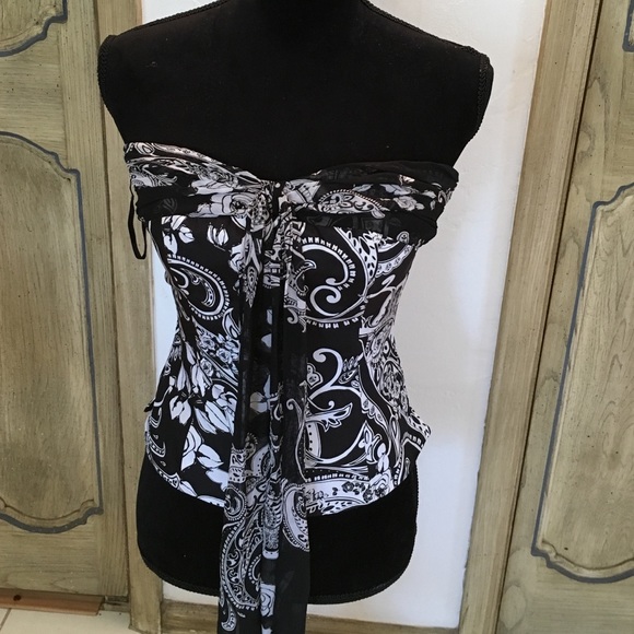 White House Black Market Bustier