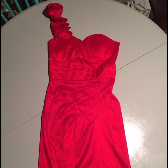 red boutique formal dress - Picture 1 of 2