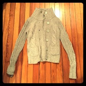 American Eagle Gray, long sleeve sweater