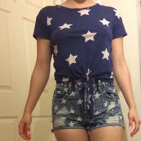 Forever 21 stars crop top