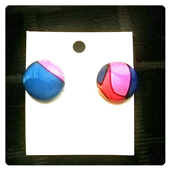 Printed earrings