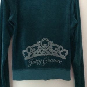 Juicy Couture Jackets & Coats - Teal blue Juicy Couture Jacket! Juicy Couture Jackets & Coats - Teal blue Juicy Couture Jacket!