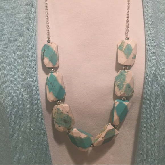 Jasper sterling necklace - Picture 2 of 4