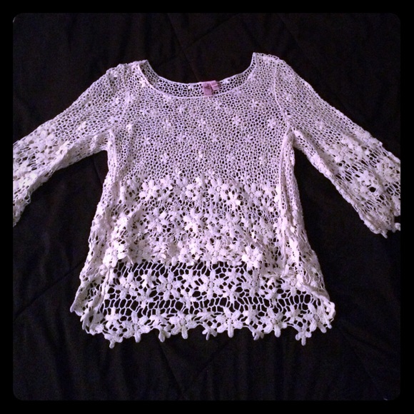 Dolled up lace shirt
