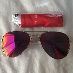 Blenders hot pink aviators