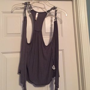 Razorback tank/cardigan