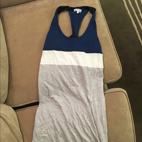 Lacoste sleeveless color block dress