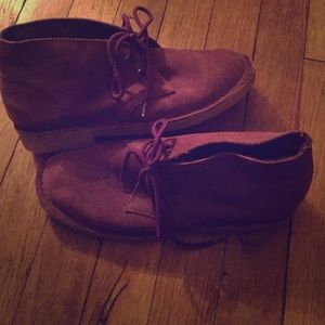 Purple oxfords