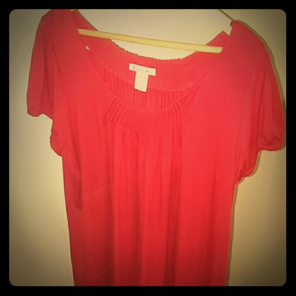 Dressy Red Shirt