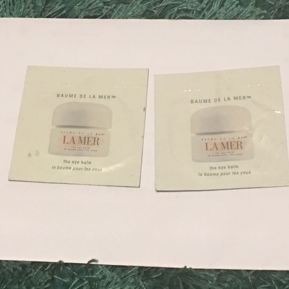 LaMer eye balm sample lot - 2x .05