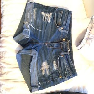 Jean shorts