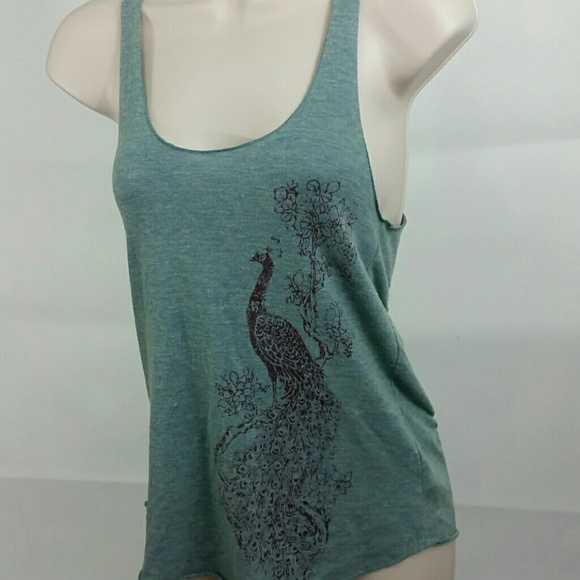 🚫SOLD🚫peacock Racerback