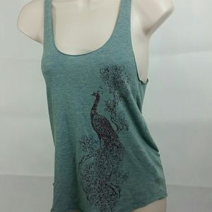 🚫SOLD🚫peacock Racerback