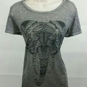 🚫SOLD🚫 Elephant Burnout Tee