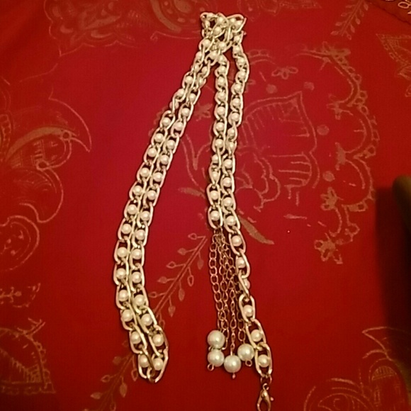 unknown Accessories - White Bead Belt