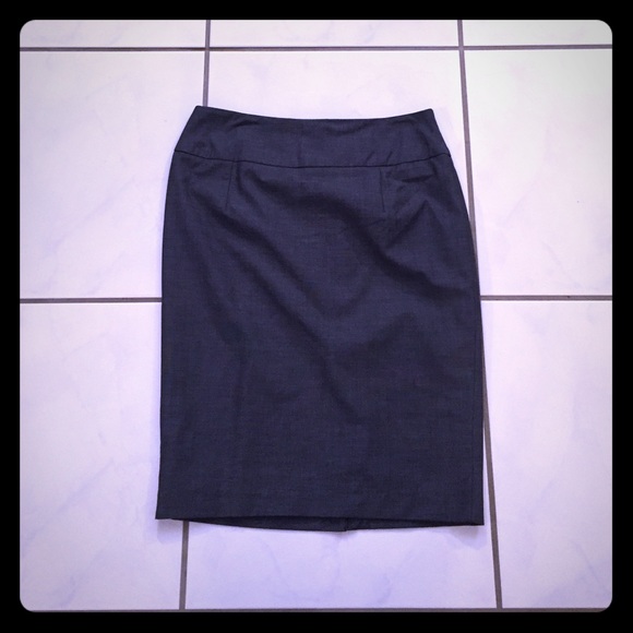 Grey suit skirt