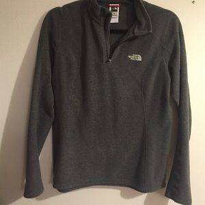 North Face grey pullover