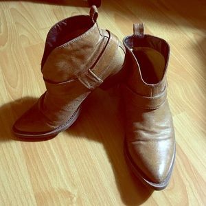 Cowboy Ankle Boots Vintage Style size 6